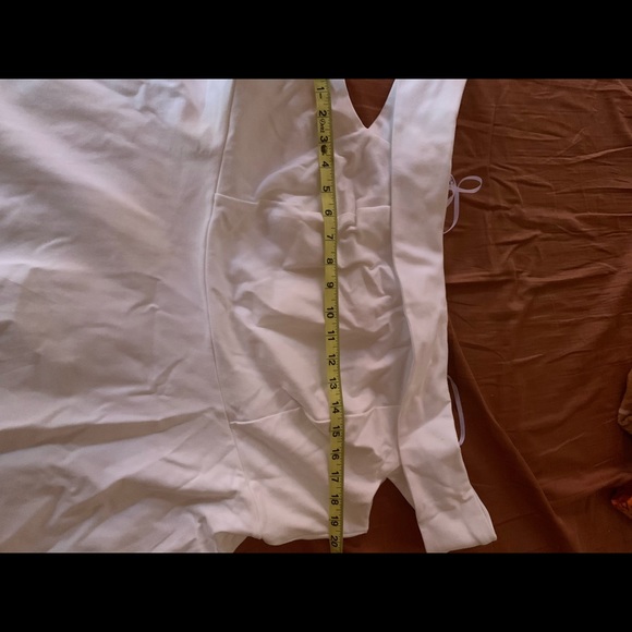 Season of Fun White Off-the-Shoulder Skater Dress - Picture 6 of 8